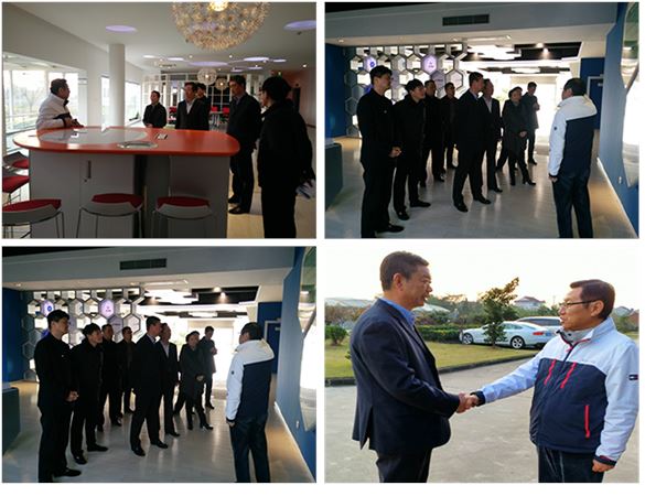 海門市委書記及市長蒞臨慧聚藥業(yè)指導工作